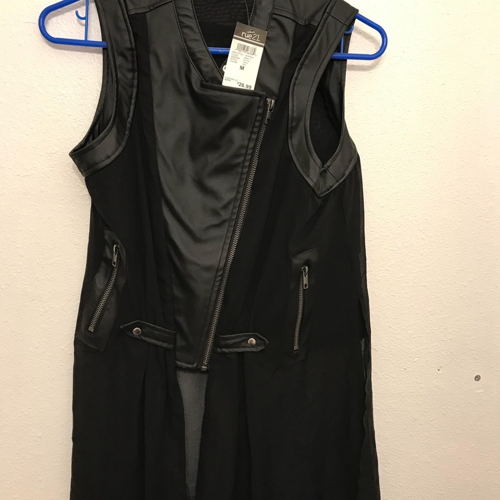 Motor and chiffon vest
